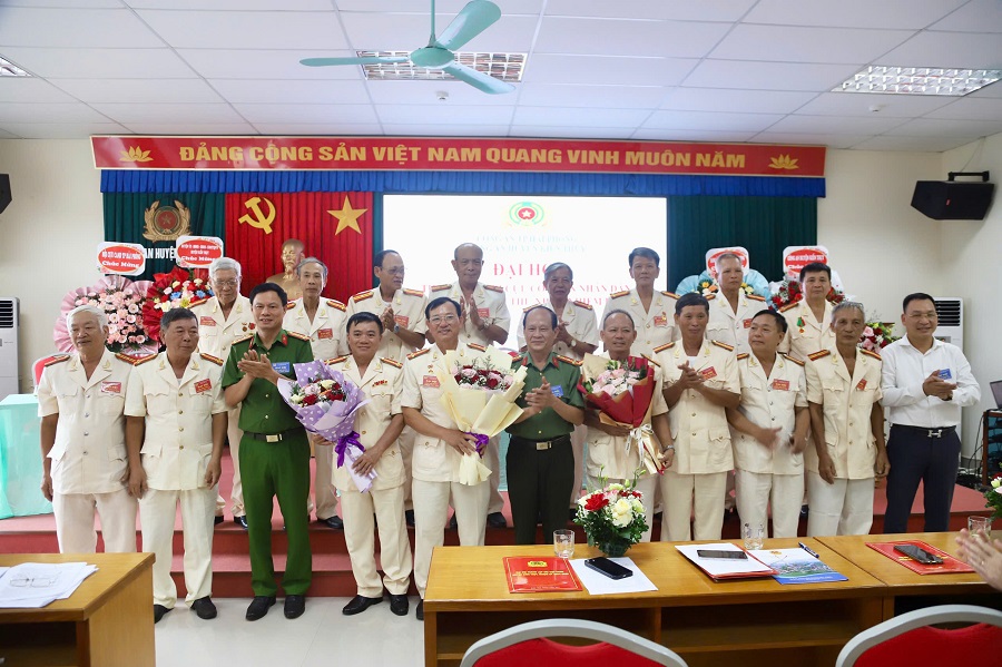 Tổ chức thành công Đại hội thành lập Hội Cựu Công an Nhân dân huyện Kiến Thuỵ nhiệm kỳ 2024 -2029